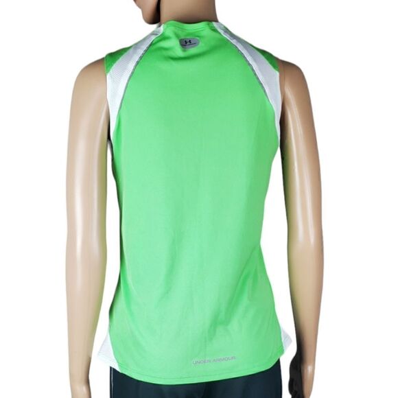 Adidas Green & White Athletic Tank Top - Picture 2 of 5